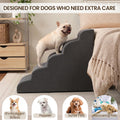 Pet Stairs for High Beds, 28.2" H 5-Step Dog Steps for Small & Medium Dogs