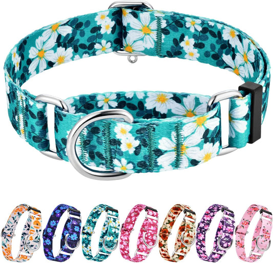 Hikiko Martingale Dog Collar Without Buckle,Escape Proof No Pull,M