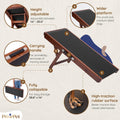 Dog Ramp for Couch – Non-Slip, Sturdy Build Foldable Wooden Dog Ramp – Supports up to 200 lbs – 7 Adjustable Heights (14