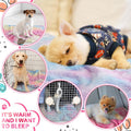 Tudomro 8 Pcs Guinea Pig Fleece Cage Liners, Tie Dye, 16 x 24 Inch