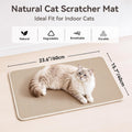 Cat Scratcher Mat, 23.6"x15.7" Natural Sisal Cat Scratch Pad