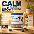 Calming Chews for Dogs Melatonin Anxiety Trial Pack 15 Ct
