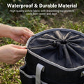 Horse Grooming Tote Bag with 6 Pockets & Drawstring Closure, Portable Grooming Bag for Horses, Waterproof Tack Bag with 