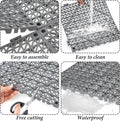 Dog Kennel Pad Keep the Dog cage Away from the Ground Interlocking Dog Kennel for Outdoor Kennel Run Flooring Panel （23.