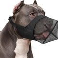 Mayerzon Full Covered Muzzle for Pitbull Bully Rottweiler Medium Large Dogs