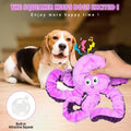 BUYPOW Dog Squeaky Toys Octopus - Tough Plush Large Medium & Small Dog Toys - Stuffed Animals Puppy Toys - Funny Cute Do