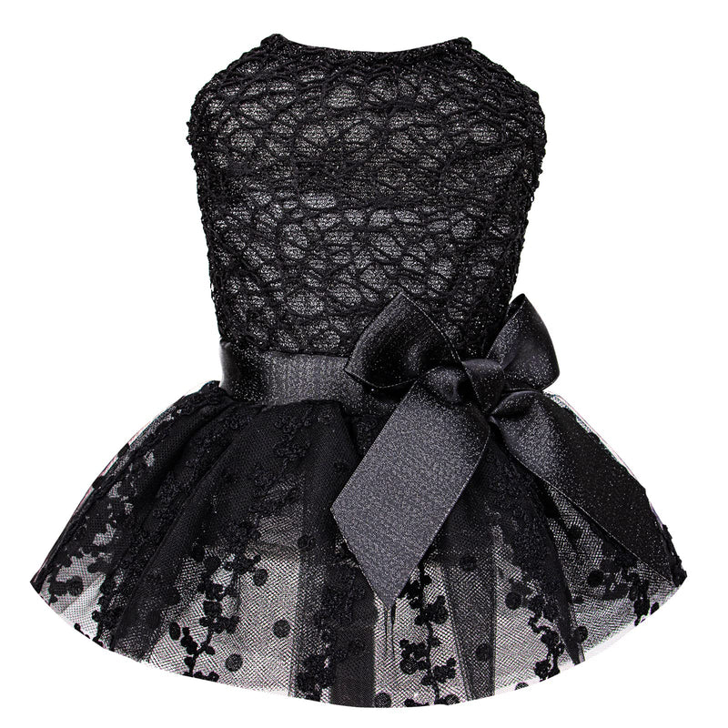 CuteBone Dog Birthday Dress Girl Puppy Skirt Tutu Cat Wedding Outfit Pet Party Clothes for Small Dogs Costume DD15M
