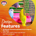 Super Bird Creations SB50008 Seagrass Mat for Cage Decor, Pet Enrichment and Boredom Relief - Versatile Toy-Making Base 