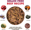 Only Natural Pet MaxMeat Air Dried Beef Dry Dog Food Grain Free, 2 lb