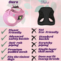 EcoBark XXS Dog Harness, Soft Step in Teacup Puppy Mesh Vest