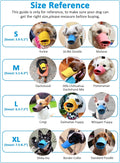 LUCKYPAW Soft Duck Silicone Dog Muzzle for Small Medium Dogs Poodle Corgi