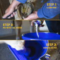 Vetericyn Hoof Soak for Hooves with Sole and Frog Damage Caused by Abscesses, White Line Separation, and Thrush. Works w