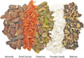 Squirrel Treat (3 oz.) - Healthy Natural Nut & Vegetable Treat - Walnuts, Almonds, Pistachios, Pumpkin Seeds, Dried Carr