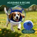 Kuoser Dog Cone Collar After Surgery, Soft Cone for Dogs to Stop Licking, S