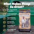 Eaton Pet and Pasture Hemp Bedding for Chickens, Rabbits, Small Pets, 8 Lb