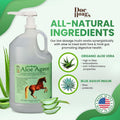 Doc Hoag's Aloe Vera Horse Supplement, Gastric & Ulcer Support, 1 Gallon