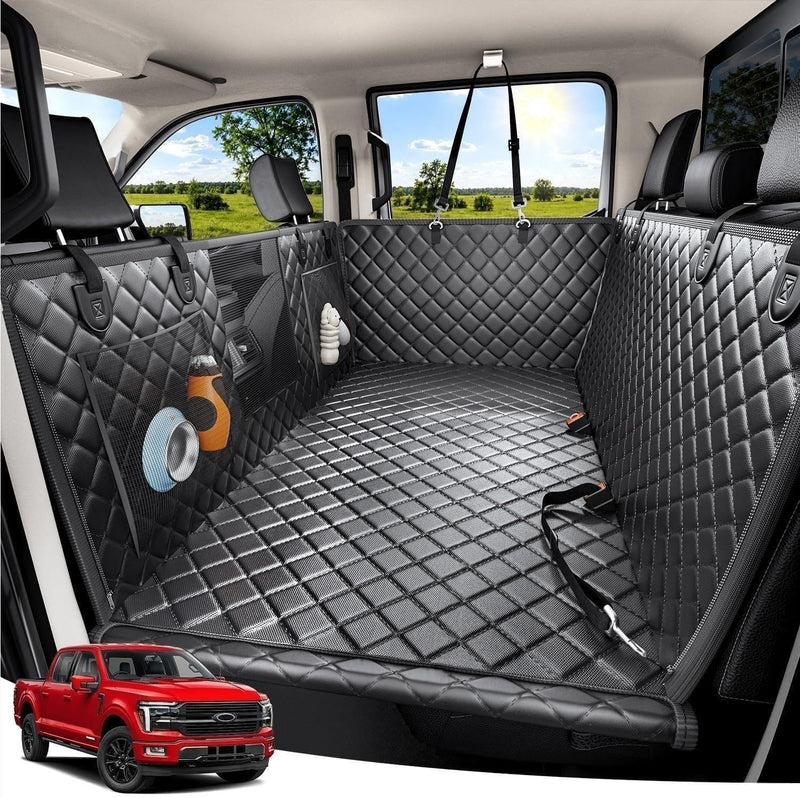Zanch Hard Bottom Dog Seat Cover for Trucks, 25