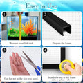 Clear Mesh Netting Aquarium Mesh 4 x 6.5 Feet