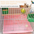 Disposable Bird Cage Liners, Clear Plastic 50 Pcs Birdcage Tray Liner Bags 26" x 18", Bird Cage Accessories Universal Fi