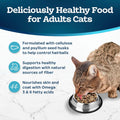 Blue Buffalo Tastefuls Chicken Adult Hairball Control Dry Cat Food, 15 lb