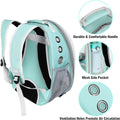 Bird Backpack, Bird Carrier Travel Cage with Perch, Portable Wildbird Carrier Bag, Parrot Parakeet Cockatiel Cage with Food Bowl & Stainless Steel Tray for Conures Budgie Canary Lovebirds Small Animal
