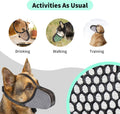 Dog Basket Muzzle Dog Mouth Guard Cover for Grooming Wlaking Vet