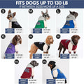 Spark Paws Varsity Dog Jacket - Dog Hoodie Winter Coat for Small Large Dogs