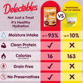 Delectables Lickable Treat Stew Non-Seafood Wet Cat Treat with Real Chicken, Food Topper, Hydrating, Grain-Free, No Fill