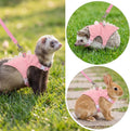 Rabbit Harness and Leash Set Escape Proof Small Animal Vest Harnesses