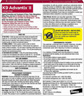 K9 Advantix II Flea & Tick Topical for Large Dogs 21–55 lbs., 2ct