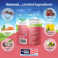 Emerald Pet Feline Health Chews UT Support — Natural Grain Free Urinary Tract Health Cat Chews — Cat Urinary Supplements with Cranberry, Chicory Root, and Dandelion Leaf Extract — Made in USA, 2.5 oz