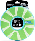 Chuckit! Max Glow Zipflight Flying Disc Dog Toy, Floats, Medium, 8.5in