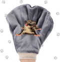 2 Pcs Sugar Glider Bonding Mitt, Calming Sleeping Glove, Bite Proof Animal Handling Gloves, Hedgehog Accessories Calming