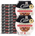Cesar Wholesome Bowls Adult Wet Dog Food,Beef,Chicken,Purple Potatoes & Carrots,Wet Food for Dogs,3 Oz. Bowls
