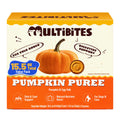 MULTIBITES 15.5oz Premium Pumpkin Puree for Cats & Dogs - Digestive Health,Sensitive Stomach for Soft Cat Treats - Natural Fiber Supplement for Dog Food Toppers,Kittens,Puppy Snacks