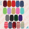 Gooby Stretch Fleece Vest Dog Sweater - Steel Blue, Large - Warm Pullover Super Stretchy Fleece Dog Jacket for Small to Large Dogs
