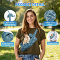 2-in-1 Bearded Dragon & Guinea Pig Sling Carrier