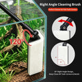 UPETTOOLS Aquarium Clean Tool 6 in 1 Fish Tank Cleaning Kit Algae Scraper Scrubber Pad Adjustable Long Handle Fish Tank 