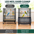 Shappy Bird Cage Net Cover Seed Catcher