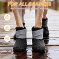 BEAUTYZOO Dog Shoes Small Size Dogs,Breathable Summer Dog Booties & Paw Protectors for Hot Pavement,Anti-Slip Sole Puppy