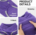 XPUDAC 4 Pieces Fleece Dog Sweaters Vest Winter Warm Dog Clothes for Small Medium Large Dogs Girl Soft Pullover Doggie S
