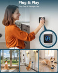 Dog Door Bell for Potty Training, Smart Wireless Doggie Doorbell to Go Outside, 1000 Feet Long Range with IP65 Waterproo