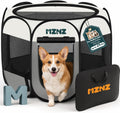 Pet Puppy Dog Cat Playpen, Large Dog Tent Crates Cage Indoor/Outdoor, Portable Playpen for Small Animal, Foldable Pop Up
