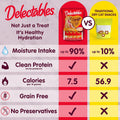 Delectables Squeeze Up Senior 10+ Variety Pack, Creamy Squeezable Puree, Lickable Wet Cat Treats, Grain-Free, No Added Fillers, 0.5 Ounces Tube, 20 Tubes Total