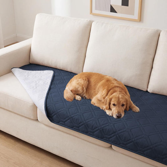 PrinceDeco Waterproof Dog Couch Cover Non-Slip, Washable Sofa Protector