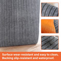49" X 28" Mat for Under Dog Crate，Pad Dog Crate Mat Liner Floor Protector Washable Absorb Non-Slip Waterproof for Kennel Training, Protects Floors Easy Clean Cuttable (28 * 49inch)