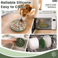 OHMO Slow Feeder Dog Bowl, 5.9" Lick Mat for Dogs, Diamond