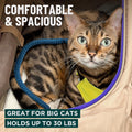 OutdoorBengal Zeppelin™ Airline Approved Cat Carrier Large Soft (Creme)