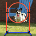 Dog Agility Set, Jump Ring, Jump Poles, Pause Box & Bag