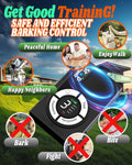 1500 mAh Rechargeable Anti Barking Device for Dogs Indoor, 9 Modes Dog Bark Deterrent Devices Dog Training & Behavior Ai